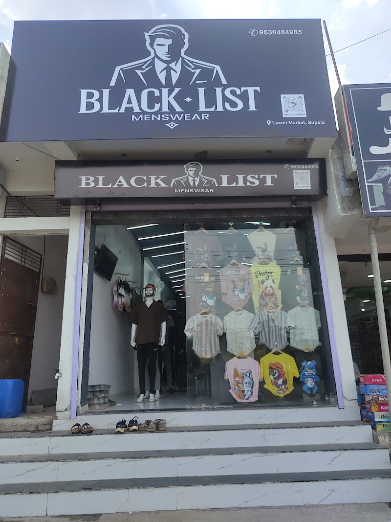 Black list mens wear