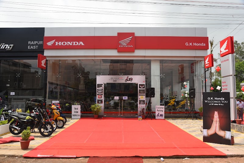 G.K Honda - Two Wheeler Showroom in Telibandha, Raipur