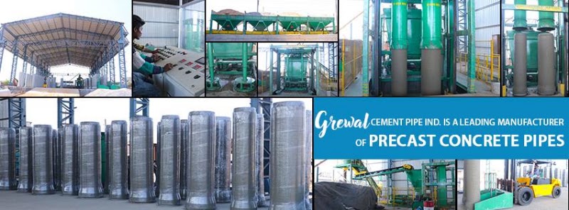 Grewal Cement Pipe Industries - Cement Plants in Bhanpuri, Raipur
