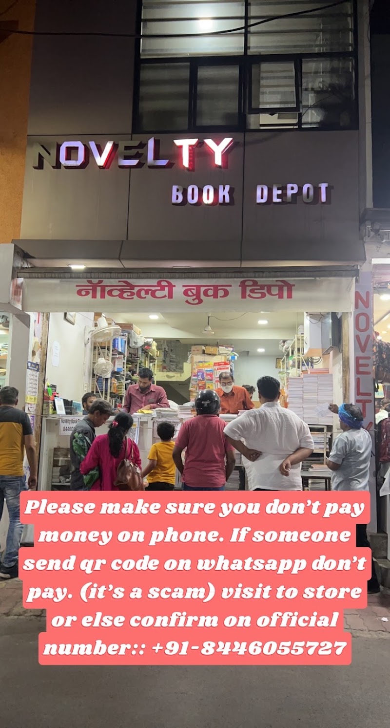 NOVELTY BOOK DEPOT