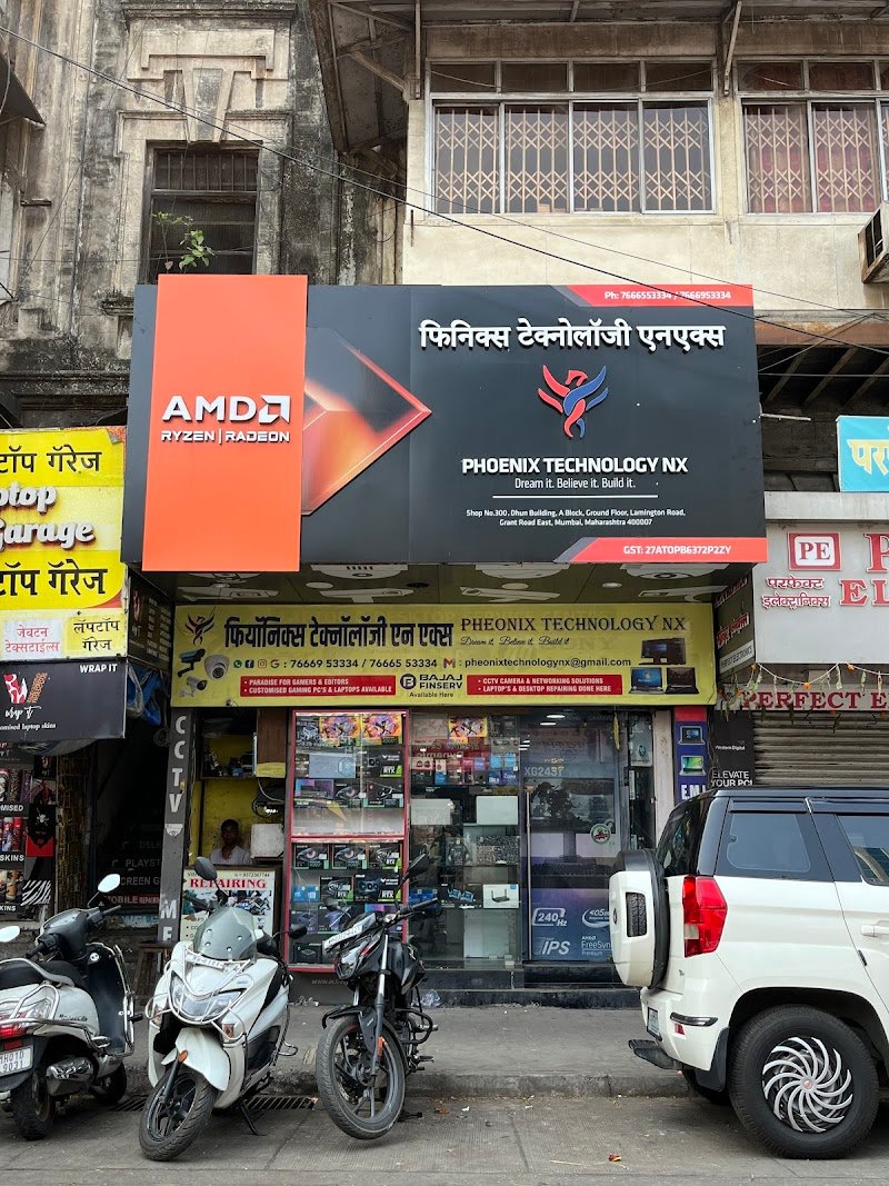 Phoenix Technology NX -  Computer Shop in Shop No.300, Dhun Building, A block, Ground floor, Lamington Rd, Krishna Kunj, Grant Road East, Shapur Baug, Girgaon, Mumbai, Maharashtra 400007, India