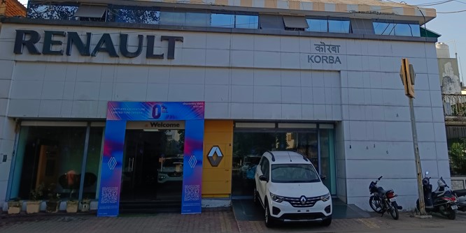 Renault - 4 Wheeler Showroom in Korba