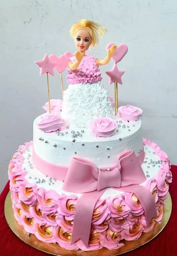 Barbie Doll Cake
